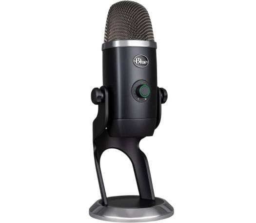 Logitech Yeti X Blackout Professional USB Microphone, 48 kHz 24 Bit Rate, 20Hz - 20kHz Frequency Response, 122dB Sensitivity, Omnidirectional, Black| 988-000244 - eBuy UAE